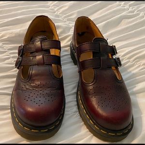Dr. Marten Dark Cherry Shoes